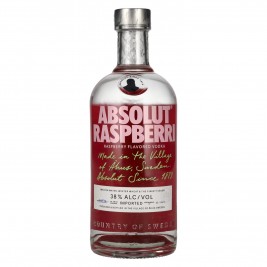 Absolut RASPBERRI Flavored Vodka 38% Vol. 0,7l