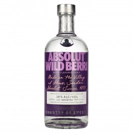 Absolut WILD BERRY Flavored Vodka 38% Vol. 0,7l