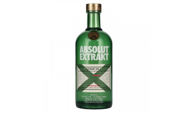 Absolut Extrakt No. 1 Cardamom Premium Spirit Drink 35% Vol. 0,7l