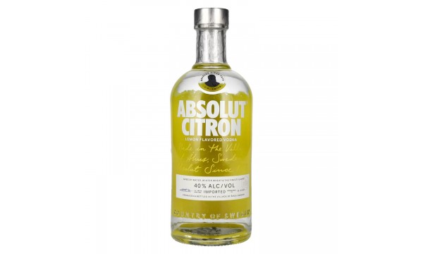 Absolut CITRON Flavored Vodka 40% Vol. 0,7l