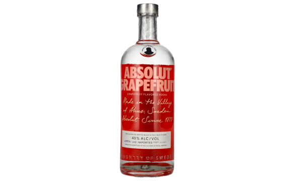 Absolut GRAPEFRUIT Flavored Vodka 40% Vol. 1l