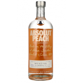 Absolut Peach Flavored Vodka 38% Vol. 1l