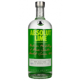 Absolut LIME Flavored Vodka 40% Vol. 1l