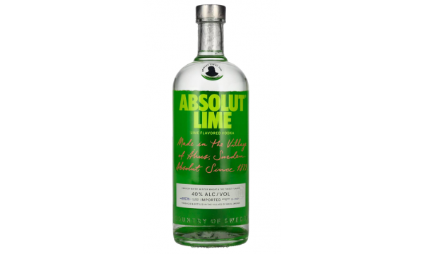 Absolut LIME Flavored Vodka 40% Vol. 1l