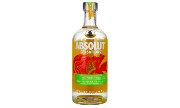 Absolut Sensations TROPICAL FRUIT Flavored Vodka 20% Vol. 0,7l