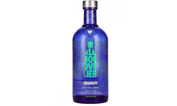 Absolut Vodka LOVE Original Vodka Limited Edition 40% Vol. 0,7l