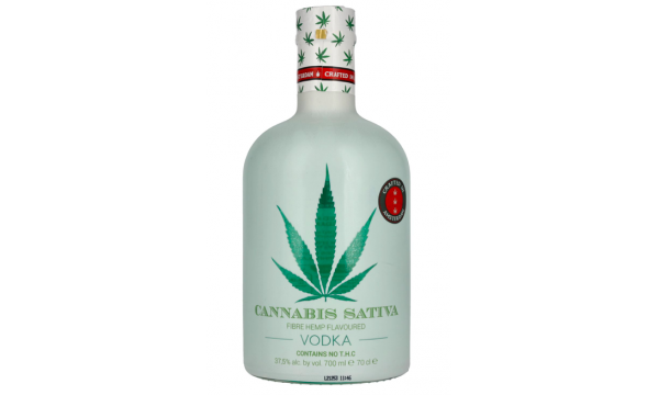 Cannabis Sativa Fibre Hemp Flavoured Vodka 37,5% Vol. 0,7l
