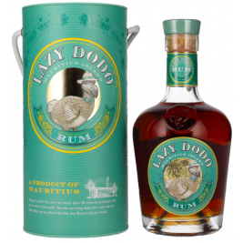 Lazy Dodo Single Estate Rum 40% Vol. 0,7l dovanų dėžutėje