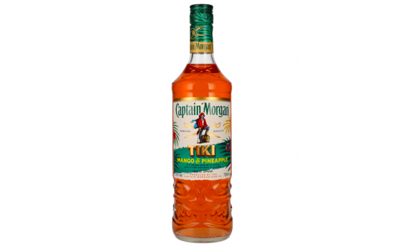 Captain Morgan Tiki Mango & Pineapple Flavour Spirit Drink 25% Vol. 0,7l