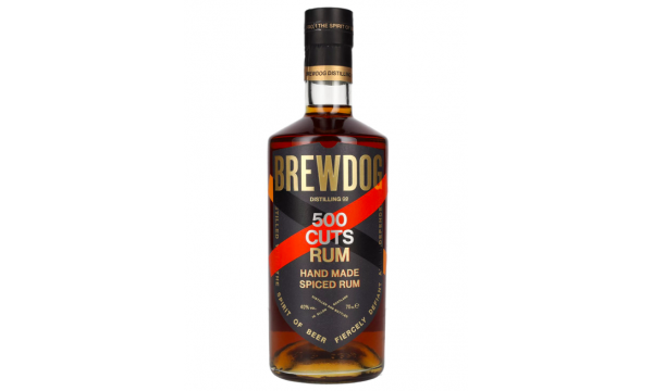 Brewdog 500 CUTS RUM Hand Made Spiced Rum 40% Vol. 0,7l