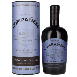 Compañero PANAMA Extra Añejo Spirit Drink 54% Vol. 0,7l dovanų dėžutėje