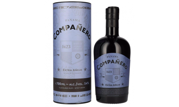 Compañero PANAMA Extra Añejo Spirit Drink 54% Vol. 0,7l dovanų dėžutėje