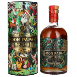 Don Papa MASSKARA Street Art Limited Edition 40% Vol. 0,7l dovanų dėžutėje