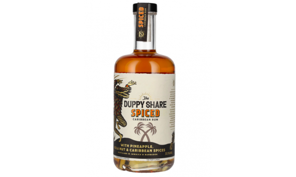 Duppy Share Spiced Caribbean Rum 37,5% Vol. 0,7l