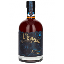 El Libertad 8 Years Old FLAVOR OF DARKNESS Dark Oak Spiced Rum Chapter III 48,1% Vol. 0,7l