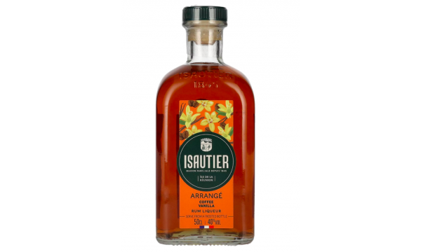 Isautier Arrangé COFFEE VANILLA Rum Liqueur 40% Vol. 0,5l