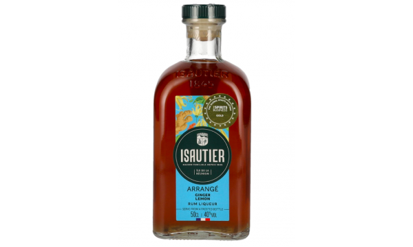 Isautier Arrangé GINGER LEMON Rum Liqueur 40% Vol. 0,5l