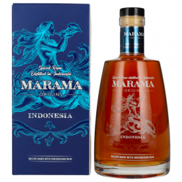 Marama ORIGINS Indonesian Spiced Rum 40% Vol. 0,7l dovanų dėžutėje