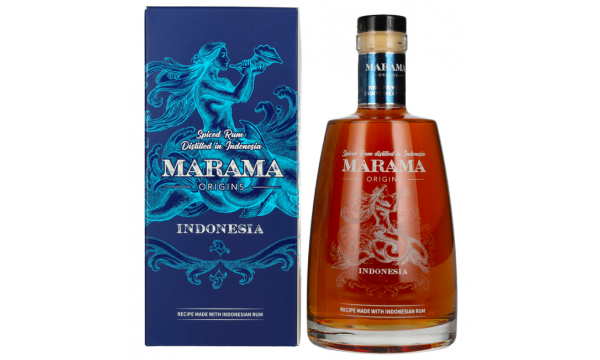 Marama ORIGINS Indonesian Spiced Rum 40% Vol. 0,7l dovanų dėžutėje