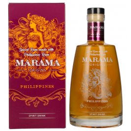 Marama ORIGINS Philippines Spiced Rum 40% Vol. 0,7l dovanų dėžutėje