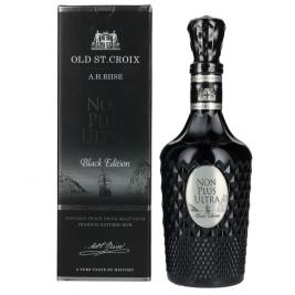 Old St. Croix A.H. Riise NON PLUS ULTRA Black Edition Superior Spirit Drink 42% Vol. 0,7l dovanų dėžutėje