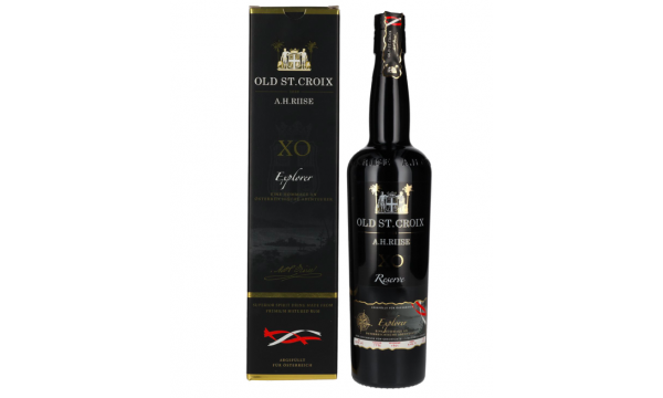 Old St. Croix A.H. Riise XO Explorer Reserve 40% Vol. 0,7l dovanų dėžutėje