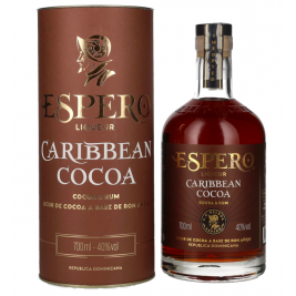 Ron Espero Caribbean Cocoa & Rum Liqueur 40% Vol. 0,7l dovanų dėžutėje