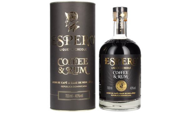 Ron Espero Coffee & Rum Liqueur Creole 40% Vol. 0,7l dovanų dėžutėje