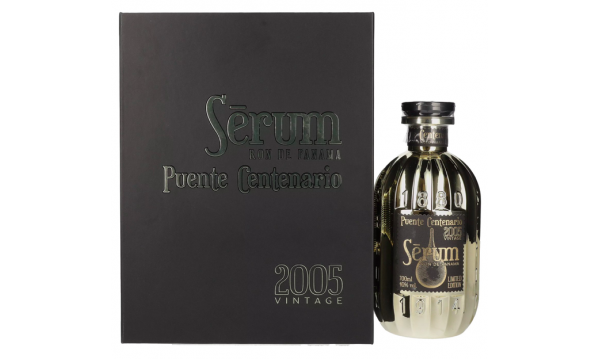 SeRum Puente Centenario Vintage 2005 40% Vol. 0,7l dovanų dėžutėje