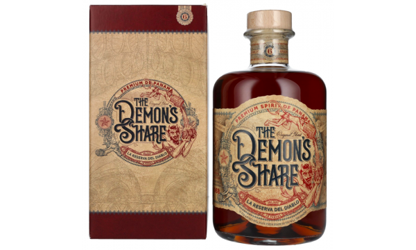 The Demon's Share 6 Years Old Spirit Drink 40% Vol. 3l dovanų dėžutėje