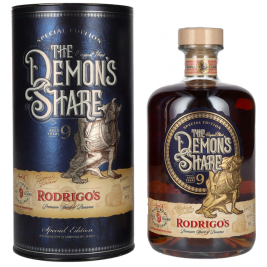 The Demon's Share 9 Years Old Rodrigo's Reserve Special Edition No. 1 40% Vol. 0,7l dovanų dėžutėje