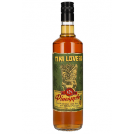 Tiki Lovers Pineapple Spirit Drink 45% Vol. 0,7l