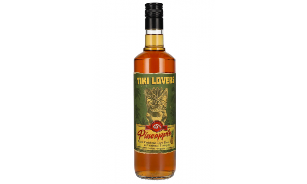 Tiki Lovers Pineapple Spirit Drink 45% Vol. 0,7l