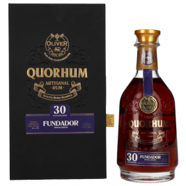 Ron Quorhum 30 Aniversario FUNDADOR Special Edition 42% Vol. 0,7l dovanų dėžutėje