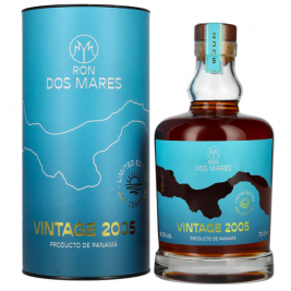 Ron Dos Mares Limited Edition Vintage 2005 45,3% Vol. 0,7l dovanų dėžutėje