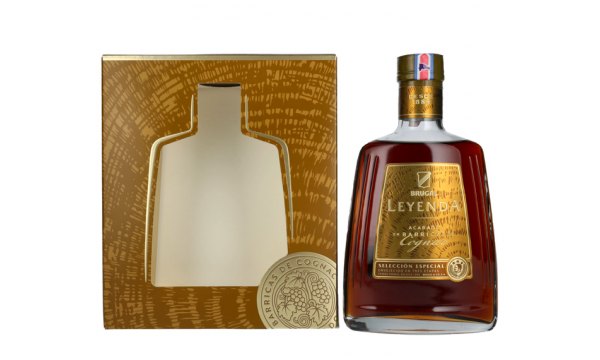 Brugal LEYENDA Cognac Finish Rum 38% Vol. 0,7l dovanų dėžutėje