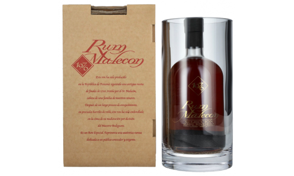 Rum Malecon SELECCIÓN ESPLENDIDA 1976 40% Vol. 0,7l su dėžute stikliniame inde
