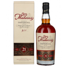 Rum Malecon Añejo 21 Años Reserva Imperial 40% Vol. 0,7l dovanų dėžutėje