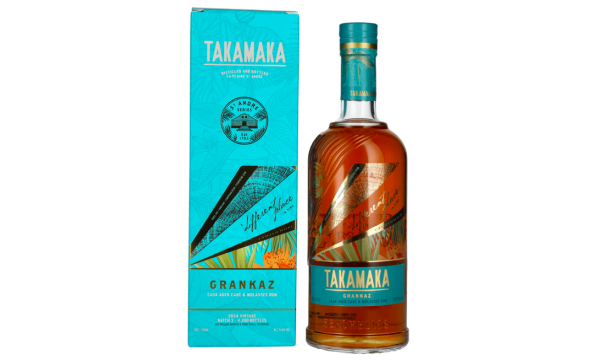 Takamaka GRANKAZ Rum Batch 3 Vintage 2024 51,6% Vol. 0,7l dovanų dėžutėje