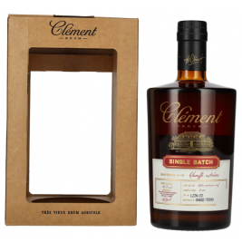 Clément Rhum Chauffe Extrême Single Batch 46,7% Vol. 0,5l dovanų dėžutėje 