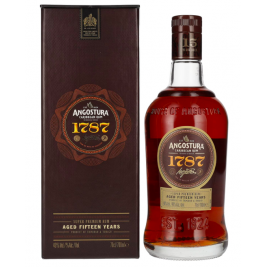 Angostura 1787 15 Years Old Super Premium Rum 40% Vol. 0,7l dovanų dėžutėje