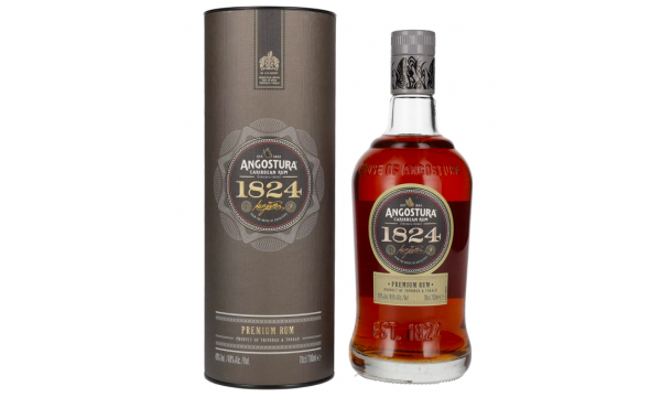 Angostura 1824 Premium Caribbean Rum 40% Vol. 0,7l dovanų dėžutėje
