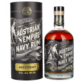 Austrian Empire Navy Rum ANNIVERSARY 40% Vol. 0,7l dovanų dėžutėje