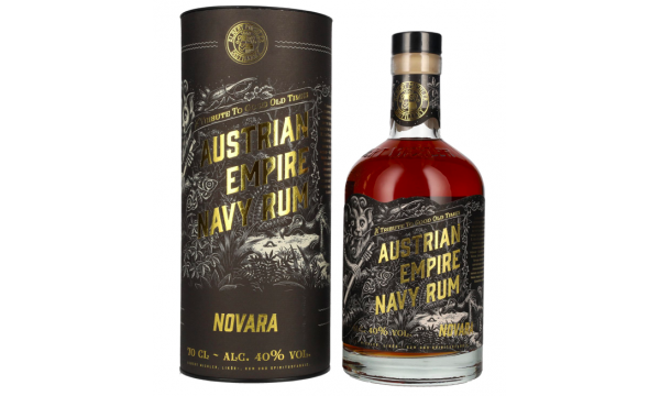 Austrian Empire Navy Rum NOVARA 40% Vol. 0,7l dovanų dėžutėje