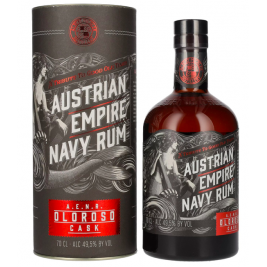 Austrian Empire Navy Rum OLOROSO CASK 49,5% Vol. 0,7l dovanų dėžutėje