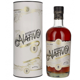 Auténtico Nativo 15 Years Old Rum 40% Vol. 0,7l dovanų dėžutėje