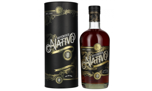 Auténtico Nativo 20 Years Old Special Reserve Rum 40% Vol. 0,7l dovanų dėžutėje