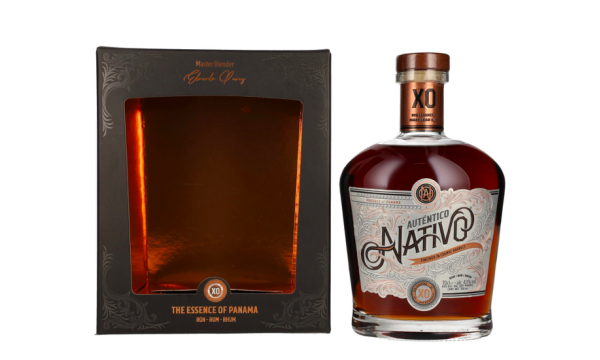 Auténtico Nativo XO Cognac Barrels Finish 43% Vol. 0,7l dovanų dėžutėje