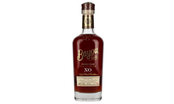 Bayou XO MARDI GRAS Premium Crafted Rum 40% Vol. 0,7l