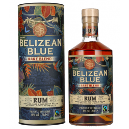 Belizean Blue RARE BLEND Rum 48% Vol. 0,7l dovanų dėžutėje